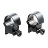 TOP MOUNT RINGS i satinblå finish erbjuder stabilitet och justerbar höjd för olika sikten, perfekt för att maximera precision och prestanda.