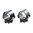 WEAVER SYMMETRICAL TIP-OFF®MOUNT, BLUE