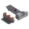 RUGER® REVOLVER FIRE SIGHT FIBER OPTIC SIGHT SETS ger överlägsen synlighet med ljusabsorberande fiberoptik, 3-prickars sikte och justerbara alternativ för olika modeller.