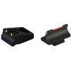 SHOTGUN FIRE SIGHT SETS ger en tydlig röd punkt och justerbar U-notch bak med gröna punkter för precis sikt, perfekt för Remington 870/1100/11-87.