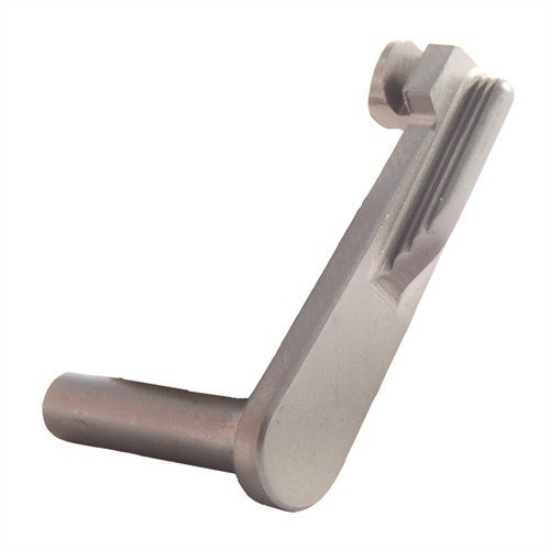 1911 BULLET PROOF™ SLIDE STOP är tillverkad av stål och härdad för hållbarhet, med radiuserade hörn och en tumplatta för bättre grepp och snabbare engagemang.