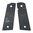 WILSON COMBAT FULLSIZE, BLK G10, STARBURST, FLAT GRIP
