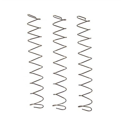 EXTRA POWER MAGAZINE SPRINGS ökar trycket och stabiliserar följaren, vilket förbättrar matningen i högkapacitetsmagasin för Glock 19, 21 och 23.