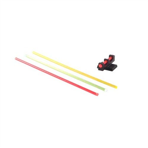LIGHTNING ROD SIGHTS erbjuder en extra lång fiberoptisk stav som ger en ljus och tydlig siktbild, perfekt för ghost ring, v-notch och konventionella sikten.