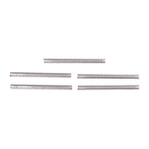 Genuina, mil-spec kvalitet fjädrar för AR-15/M16 som slits ut eller går förlorade. Perfekta för att skapa egna reservdelssatser. 5 stycken per paket.